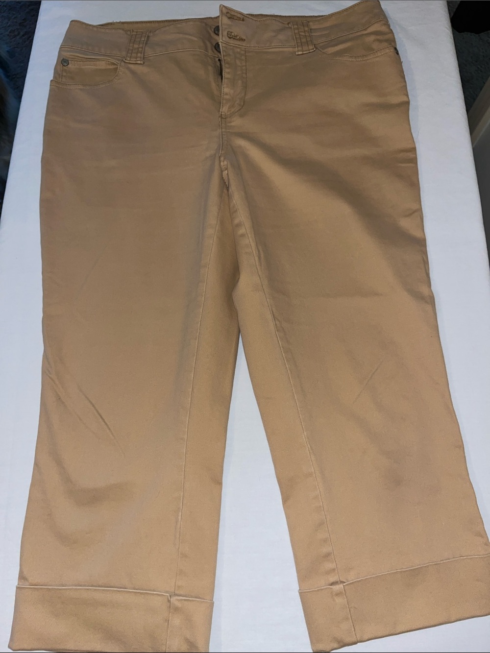 Faded Glory Stretch Khaki/Tan Pants